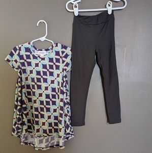 Lula roe girls outfit